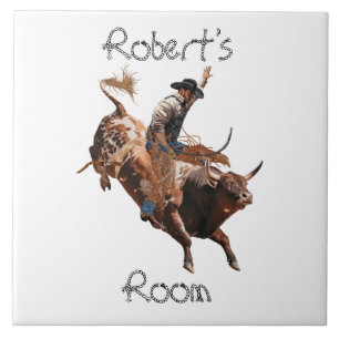 Rodeo Cowboy Room  Tile