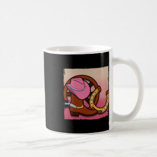 Rodeo Cowgirl Barrel Racing Roping Horseback Ridin Coffee Mug
