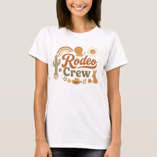 Rodeo Crew Parents Birthday Shirts Mum Dad Match