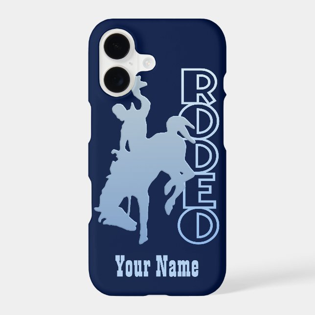 Rodeo custom name phone cases (Back)