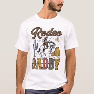 Rodeo Daddy Vintage Western Cowboy Shirt Design_1