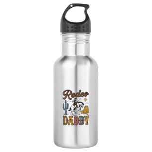 Rodeo Daddy Vintage Western Cowboy Shirt Design_1 532 Ml Water Bottle