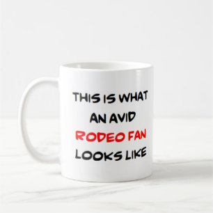 rodeo fan, avid coffee mug