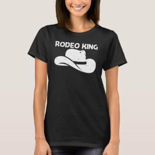Rodeo For Men Boys Rodeo Equestrian Sport Horse T-Shirt