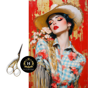 Rodeo Glam Luxe Western Cowgirl Decoupage Tissue Paper