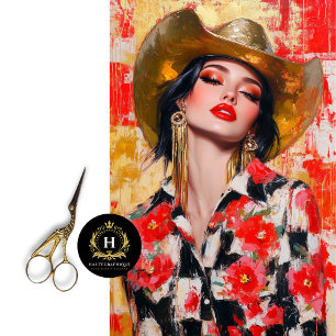 Rodeo Glam Western Cowgirl Decoupage Tissue Paper