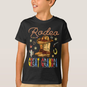Rodeo Great Grandpa Western Birthday Cowboy Matchi T-Shirt