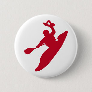 Rodeo Kayak 6 Cm Round Badge