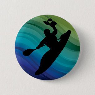 Rodeo Kayak 6 Cm Round Badge