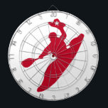 Rodeo Kayak Dartboard<br><div class="desc">Sometimes ya gotta show off, play around. That hydraulic isn't going to surf itself!</div>