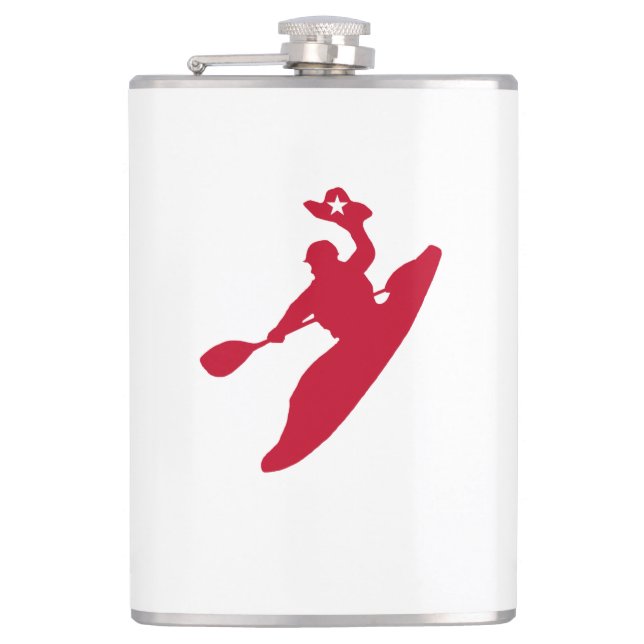 Rodeo Kayak Hip Flask (Front)