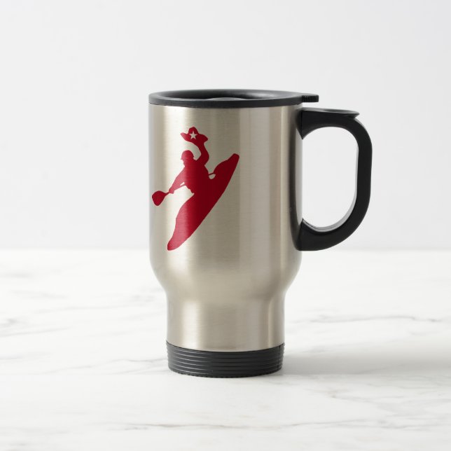 Rodeo Kayak Travel Mug (Right)