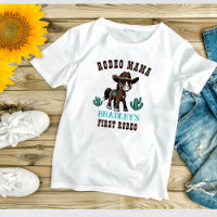  Rodeo mama cowboy horse birthday party matching
