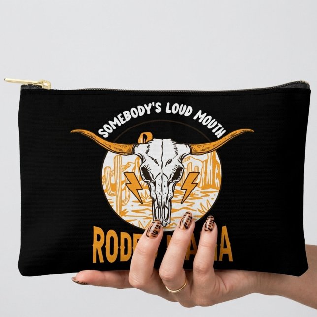 Rodeo Mama | Western Mother’s Day Unique Accessory Pouch (Creator Uploaded)