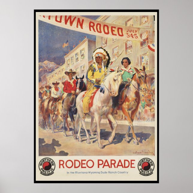 Rodeo Parade Poster (Front)
