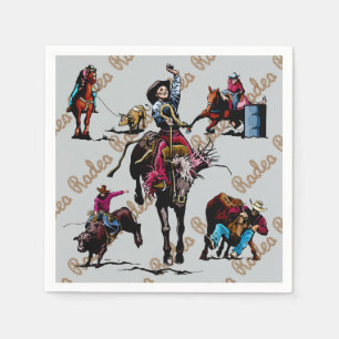 Rodeo Party Napkins