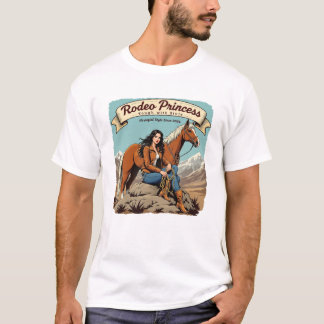 Rodeo Princess T-Shirt Design – Bold and Stylish W