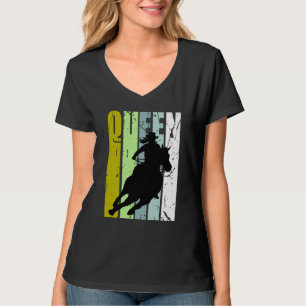 Rodeo Queen Barrel Racing Race Racer Women Cowgirl T-Shirt