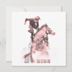 Rodeo Ride Invitation