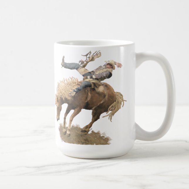 Rodeo Rider Coffee Mug (Right)