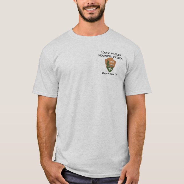 Rodeo Valley Mounted Patrol T-Shirt  (Front)