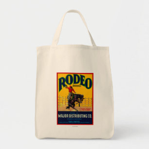 Rodeo Vegetable LabelSalinas, CA Tote Bag