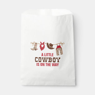 Rodeo Western Cowboy Baby Shower Favour Bags