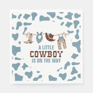Rodeo Western Cowboy Baby Shower Napkin