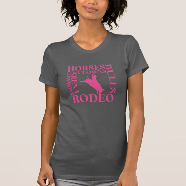 Rodeo Words Women's T-Shirt (Front)