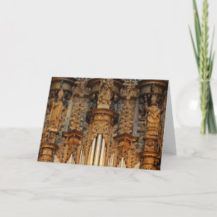 Rodez Cathedral organ Card