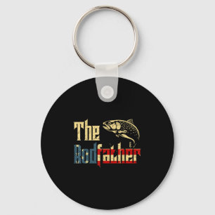 Rodfather Funny Trout Fly Fishing Dad Gift From Da Key Ring