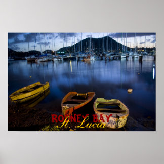 Rodney Bay, St. Lucia Poster