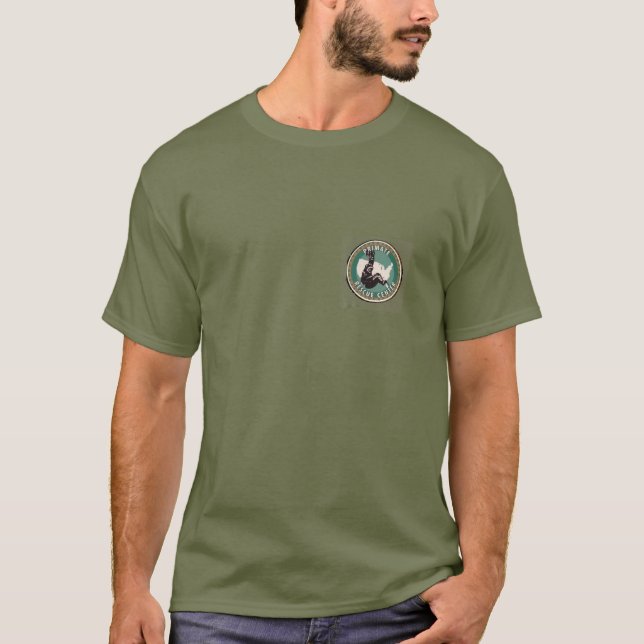 Rodney Chimp Rescue tshirt (Front)