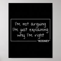 Rodney Quote Funny Birthday Personalised Name Gift