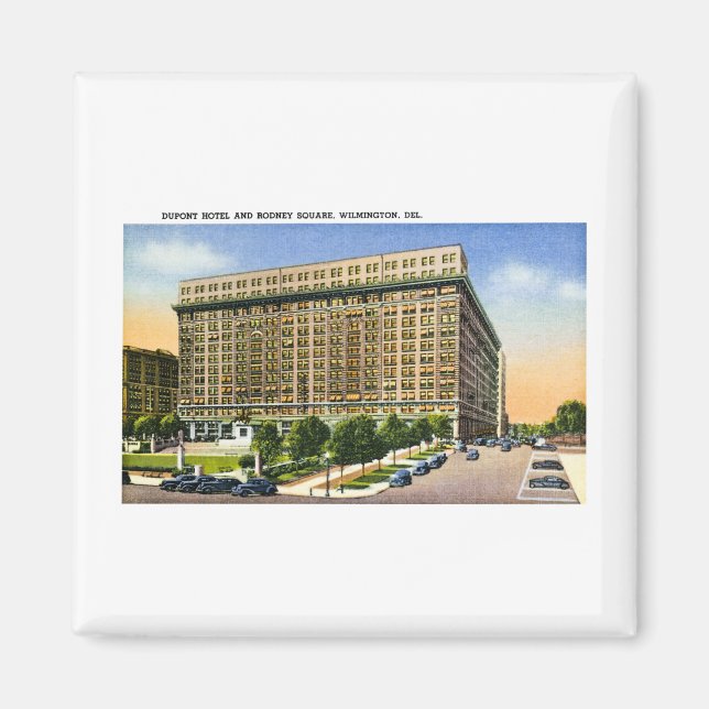 Rodney Square, Wilmington Delaware Magnet (Front)