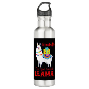 Rodolfo The Red Nosed Llama 710 Ml Water Bottle