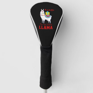Rodolfo The Red Nosed Llama Golf Head Cover