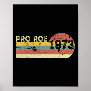 Roe 1973 My Uterus My Choice Prochoice Feminist Poster