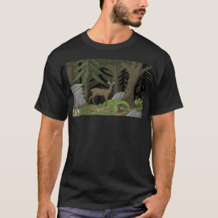 Roe Deer In The European Forests. Germany. T-Shirt