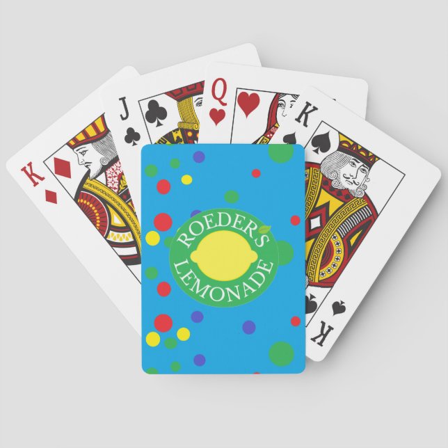 Roeder's Playing Cards (Back)