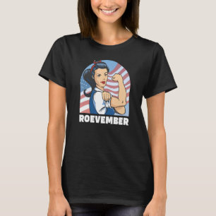 ROEVEMBER American Flag  Remember November 8 2022 T-Shirt