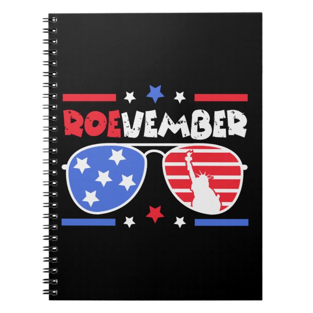 Roevember November 24 Election  Notebook (Front)