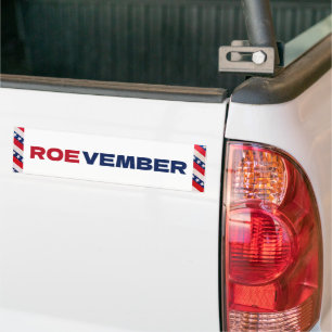 ROEVEMBER Pro Choice Abortion Election Vote Bumper Sticker