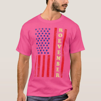 Roevember Vintage American Flag T-Shirt