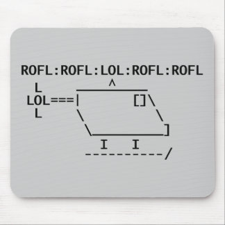 ROFLcopter Mouse Pad