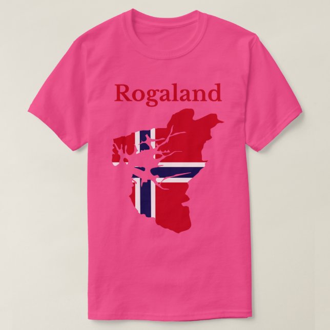 Rogaland County Norway T-Shirt (Design Front)