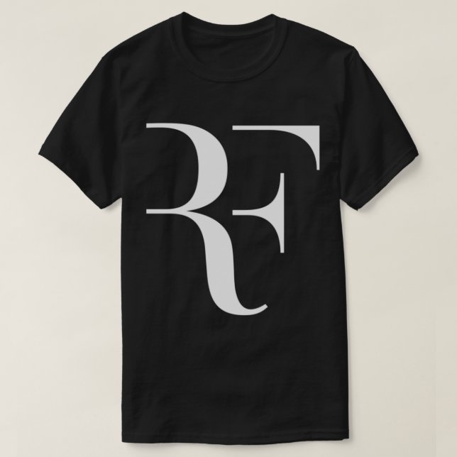 Roger Federer Logo 4 T-Shirt (Design Front)