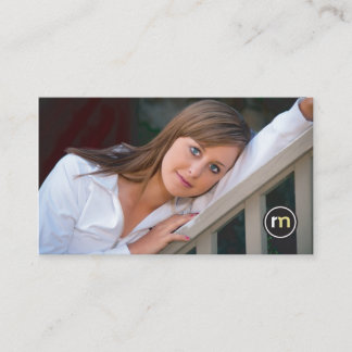 Roger Mathis Photography Business Card, Seniors Card