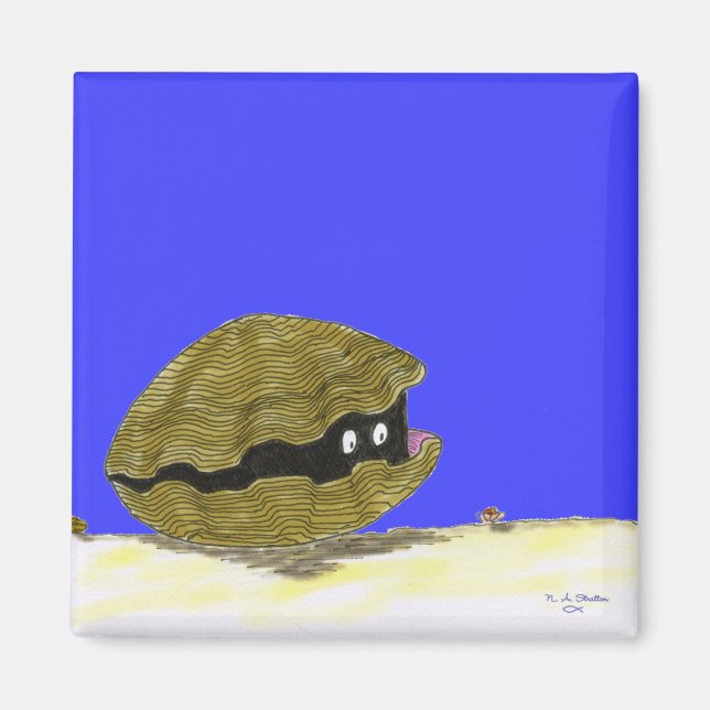 Roger the Clam - Magnet (Front)