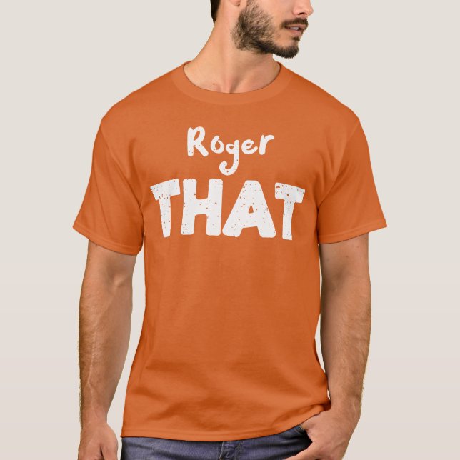 Rogerhat Sports T-Shirt (Front)